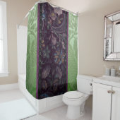 Gotische Romantik: Viktorianische Elegance grün & Duschvorhang (Beispiel)