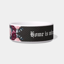 Gotische romantische Bouquet Mittelpferd