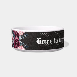 Gotische romantische Bouquet Mittelpferd Napf