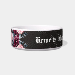 Gotische romantische Bouquet Mittelpferd Napf