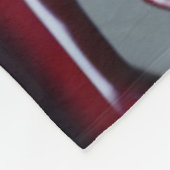 Gotische Rose Fleecedecke (Ecke)