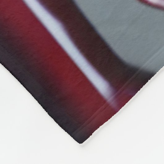 Gotische Rose Fleecedecke (Ecke)