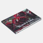 Gotische Rose Hochzeit Gästebuch (Ecke)