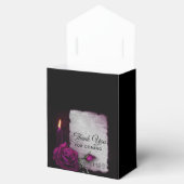 Gotische Rose, Kerze, Pergament und Locket-Hochzei Geschenkschachtel (Geöffnet)