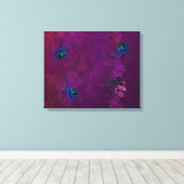 Gotische Rose Leinwanddruck (Insitu (Holzboden))