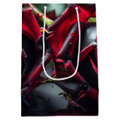 Gotische Rose Mittlere Geschenktüte (Rückseite)