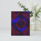 Gotische Rose Postkarte (Stehend Vorderseite)