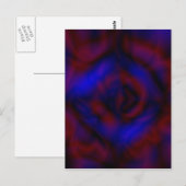 Gotische Rose Postkarte (Vorne/Hinten)