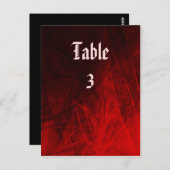 Gotische Rose Postkarte (Vorne/Hinten)