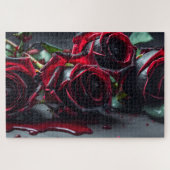 Gotische Rose Puzzle (Horizontal)