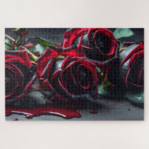 Gotische Rose Puzzle