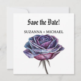 Gotische Rose Save the Date