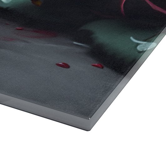 Gotische Rose Schneidebrett (Ecke)