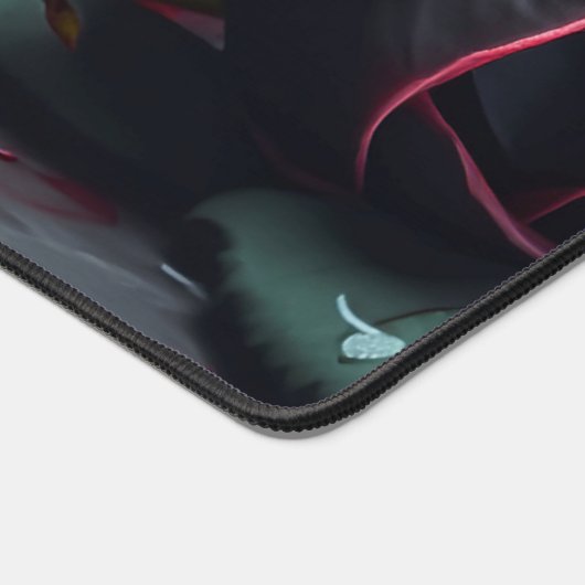 Gotische Rose Schreibtischunterlage (Ecke)