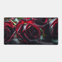 Gotische Rose Schreibtischunterlage