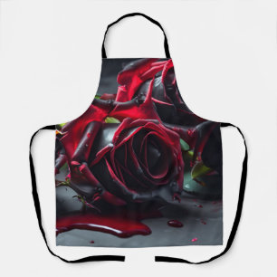 Gotische Rose Schürze