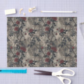 Gotische Rose Seidenpapier (Handwerk)