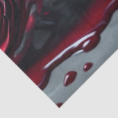 Gotische Rose Seidenpapier (Ausschnitt)