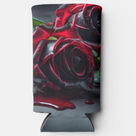 Gotische Rose Selters Dosenkühler