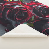 Gotische Rose Sherpadecke (3/4)