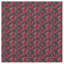 Gotische Rose Stoff