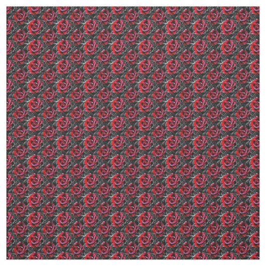 Gotische Rose Stoff (Muster)