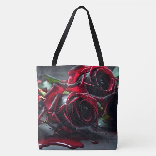 Gotische Rose Tasche (Vorderseite)