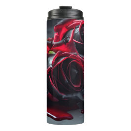 Gotische Rose Thermosbecher