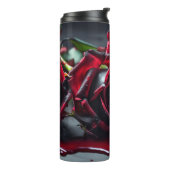 Gotische Rose Thermosbecher (Nach links gedreht)