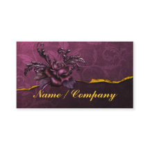 Gotische Rose und Damast