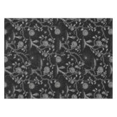 Gotische Rose und Knochenmuster Tischdecke (Vorderseite (Horizontal))