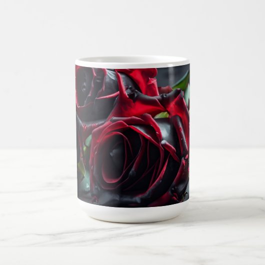 Gotische Rose Verwandlungstasse (Zentrum)