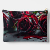 Gotische Rose Zubehörtasche (Rückseite)