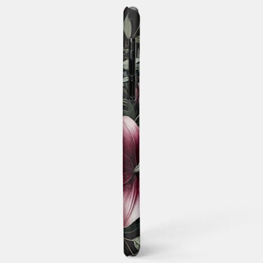 Gotische Rote Rose Frische Pasta machen Case-Mate iPhone Hülle (Hinten/Links)