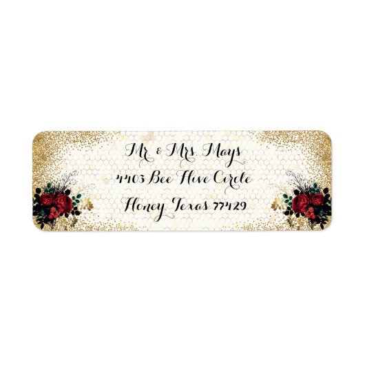 Gotische Rote Rosen (Vorne)