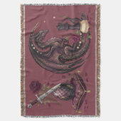 Gotische Schachmattstellung Drache Decke (Vorderseite Vertikal)