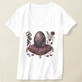 Gotische Schachmattstellung Drache T-Shirt