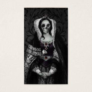 Gotische Schädel-Dame