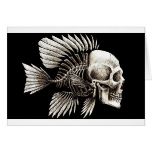 GOTISCHE SCHÄDEL-FISCHE