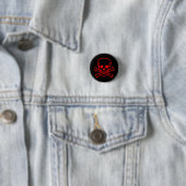 GOTISCHE SCHÄDEL-GEKREUZTE KNOCHEN BUTTON (Beispiel)