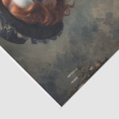 Gotische Schauspielerin der Antike - Entdeckungsre Seidenpapier (Detail)