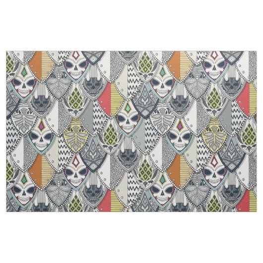 gotische Schilde Stoff (Fat Quarter (45,7 x 55,9 cm))