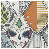 gotische Schilde Stoff (Nahaufnahme)