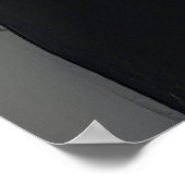 Gotische Schönheit: Abstrakter Expressionist Poster (Ecke)