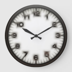 Gotische Seltsams-runde Wanduhr