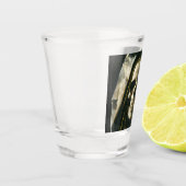 Gotische Skeleton Geist-Schnapsglas Schnapsglas (Links)