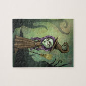 Gotische Steampunk Hexe Puzzle (Horizontal)