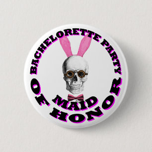 Gotische Steampunk Trauzeugin Button