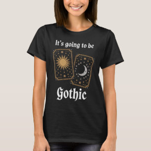 Gotische Tarot-Karten Fortune Mittelalterliche Lit T-Shirt