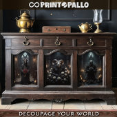 Gotische Tierdämonen bringen dir Blume Geschenkpapier Set